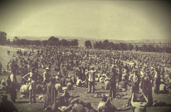 Naslovnica feljtona „Bleiburg — tragedija hrvatskog naroda, 3. dio“